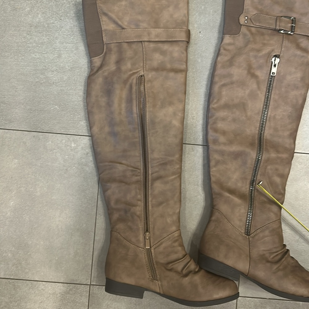 Top Moda Over the Knee Boots - Picture 11 of 15